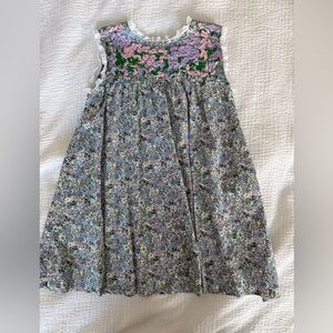 Cecil and Lou embroidered floral dress, size 6